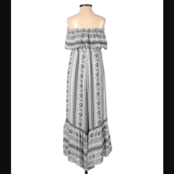 American eagle ruffle flounce floral rose wide leg jumpsuit - Picture 4 of 7